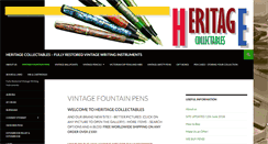 Desktop Screenshot of heritagecollectables.com